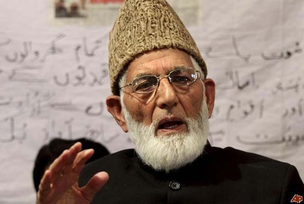 Kashmiri separatist leader Syed Ali Shah Geelani is holding a 'Million March' on November 7 (Photo: AP/File) Kashmiri separatist leader Syed Ali Shah Geelani is holding a 'Million March' on November 7 (Photo: AP/File)